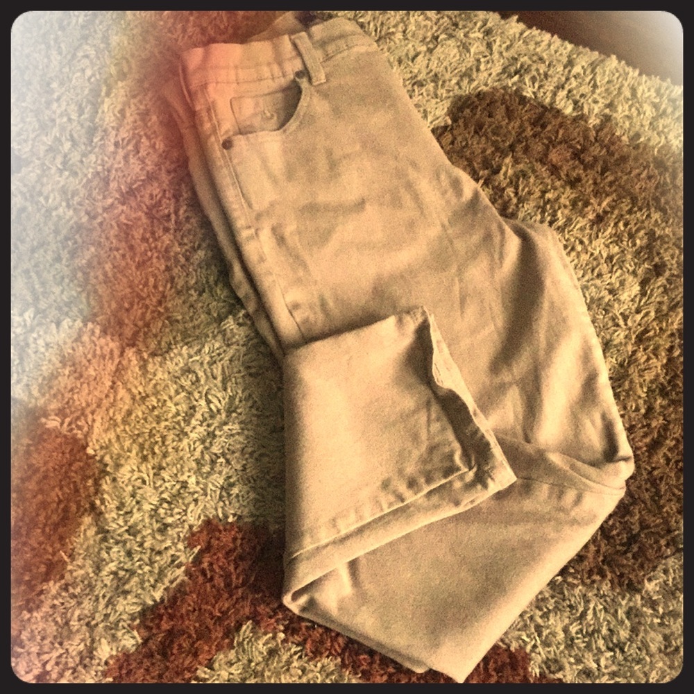 Kohl’s Straight Leg Khaki Jeans